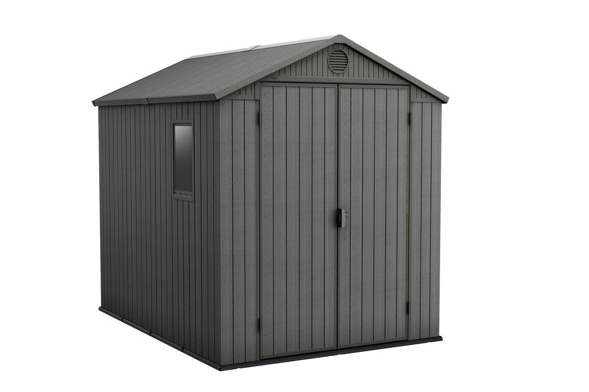 Keter 1.8 x 2.4 m Weather-Resistant Outdoor Garden Storage Shed